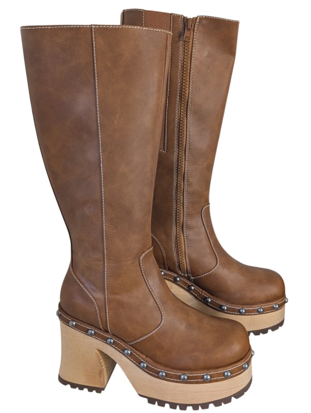 DELiA*s by Dolls Kill Poetic Edge Knee High Boots ..Size 11
